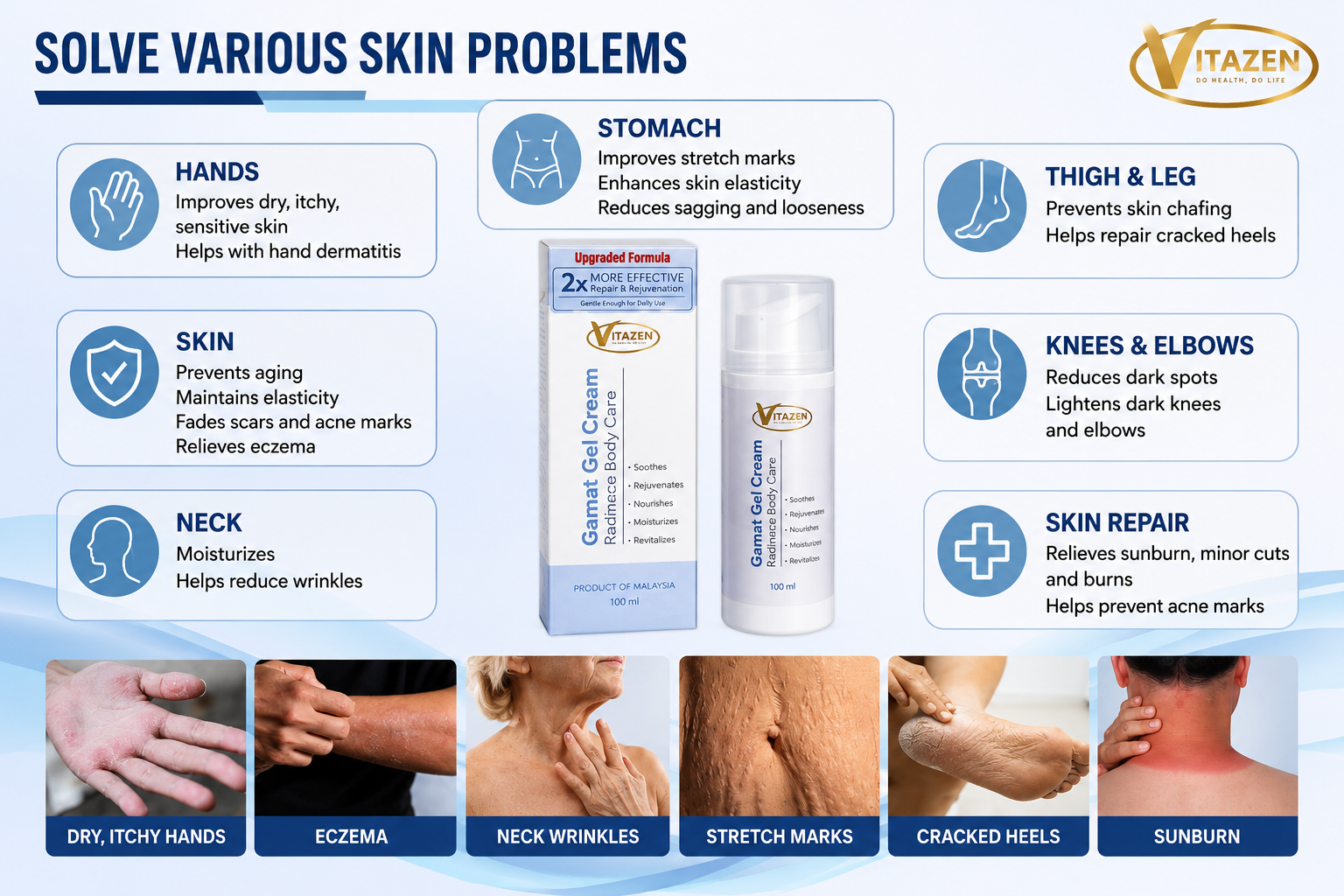 GAMAT GEL CREAM RADIANCE BODY CARE (100ml) - Image 3